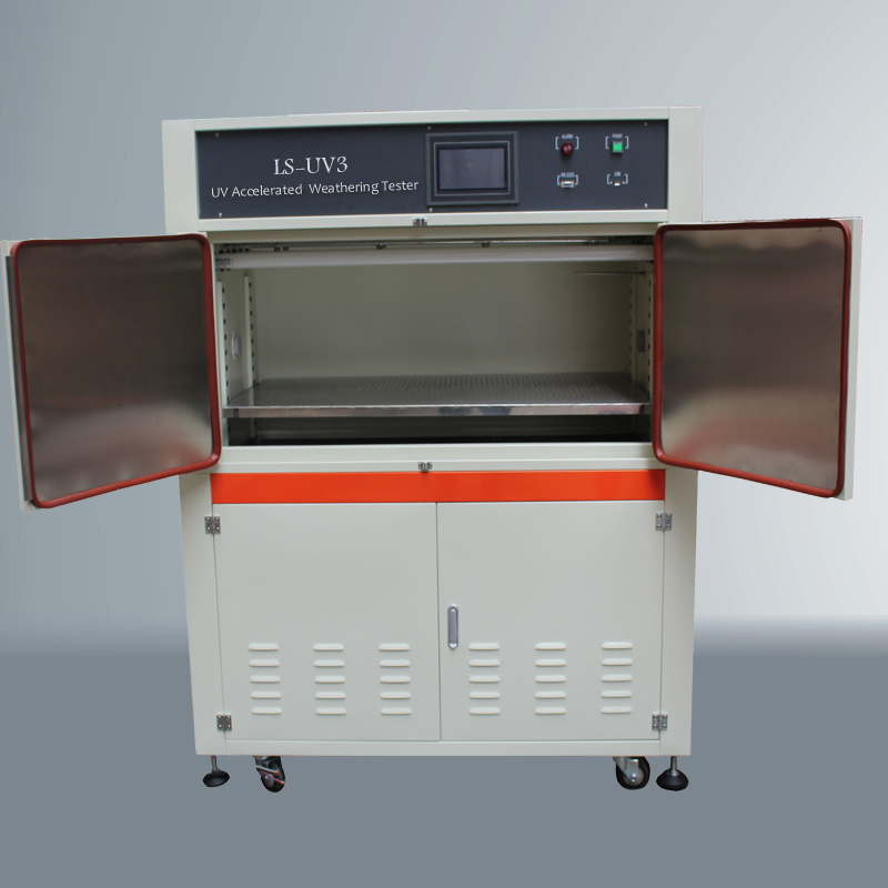 UV紫外老化试验箱平铺式产品放置测试区